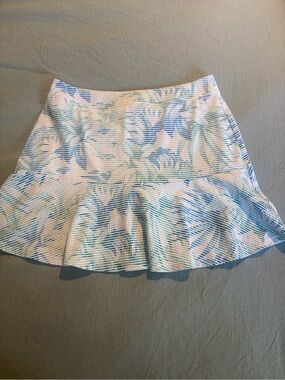 Tommy Bahama Islandzone Floral Blue & White Flared Women’s Skort